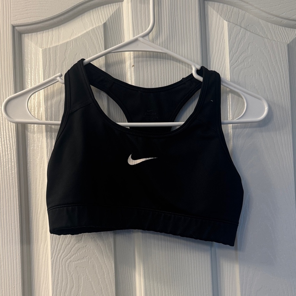 Nike Women's Black Sports Bra dri-fit